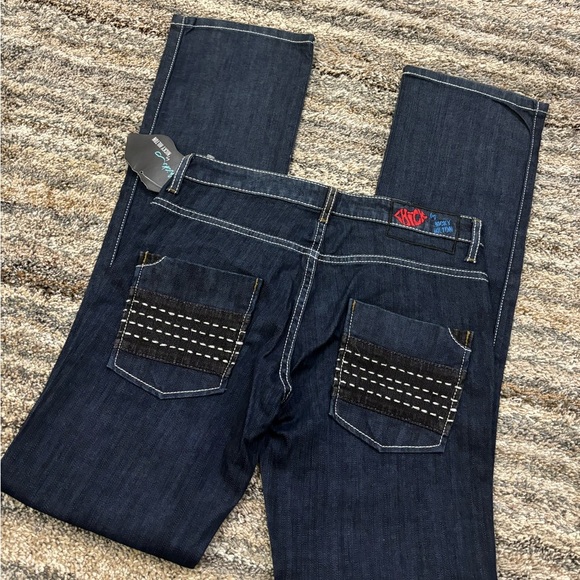 Chick Y2K Low Rise Mini Bootcut Jeans Sz 26 NWT | Vintage Low Rise Bootcut Jean* - Picture 9 of 15